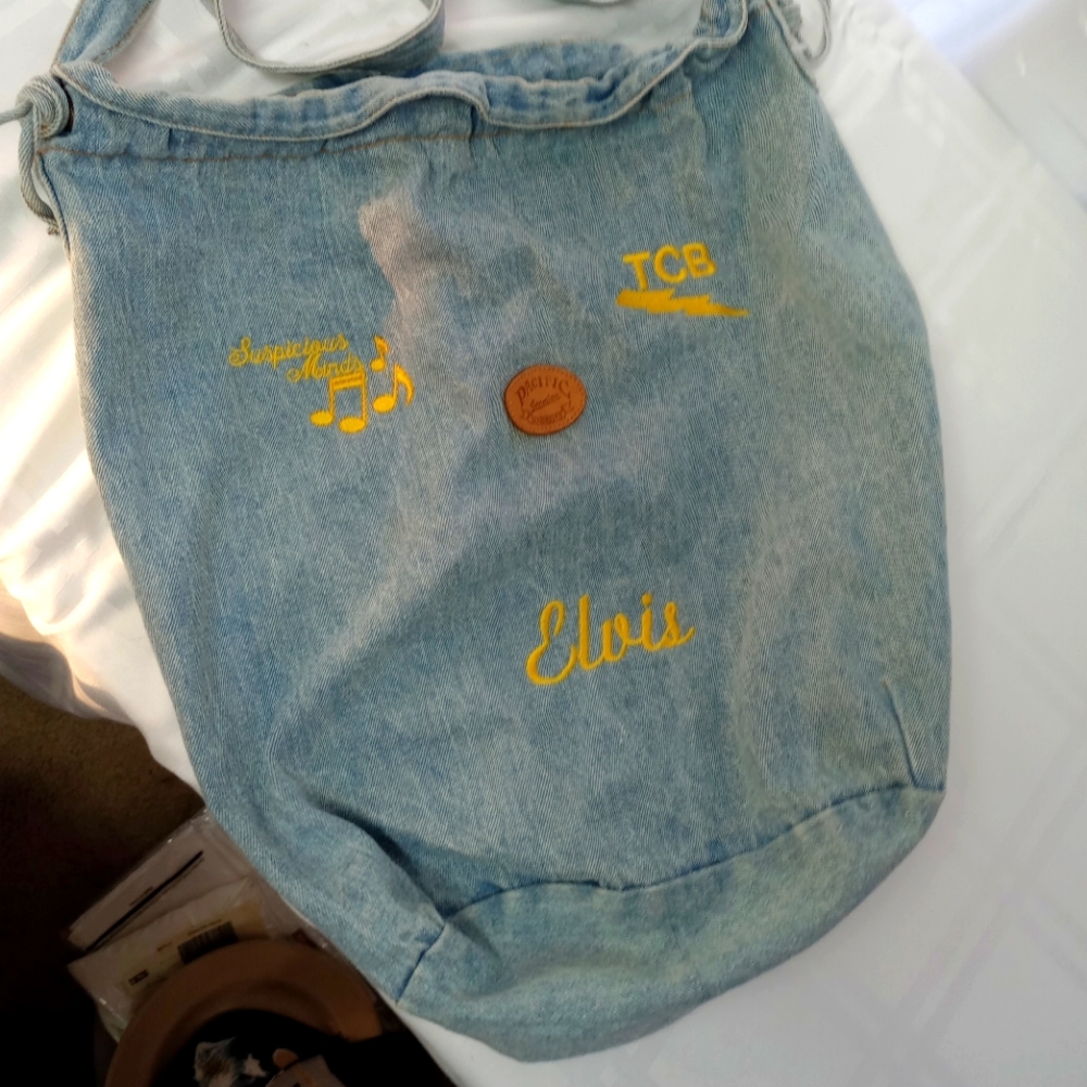 Denim Pacific Connections Elvis tote bag
